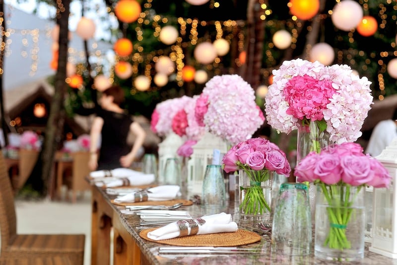 Crystal Table Setting